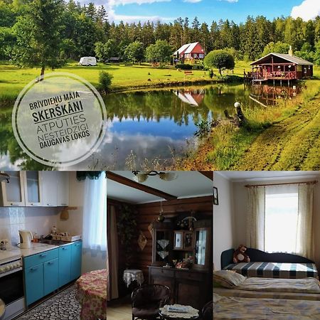 Brivdienu Maja Skerskani Krāslava Dış mekan fotoğraf