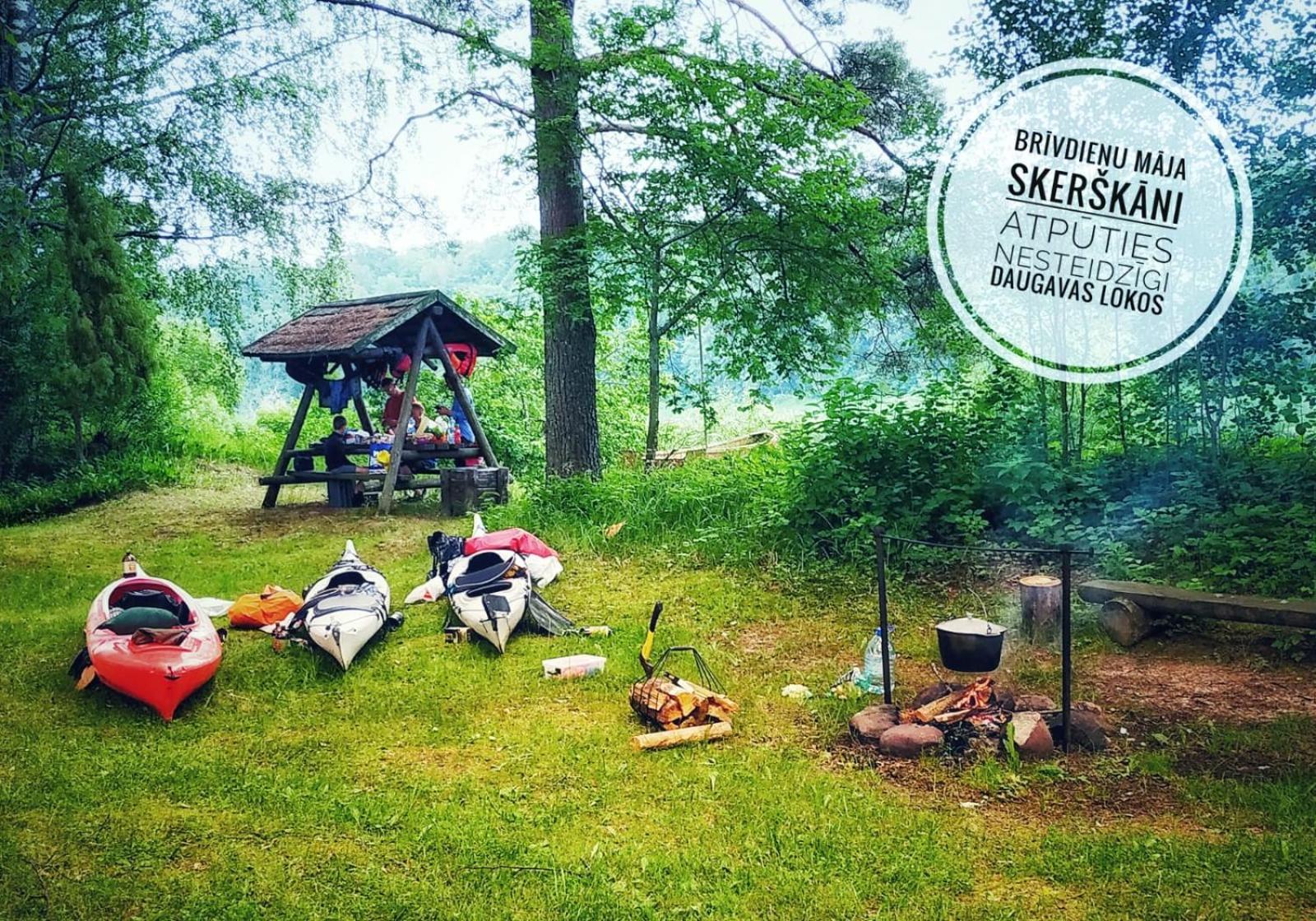 Brivdienu Maja Skerskani Krāslava Dış mekan fotoğraf